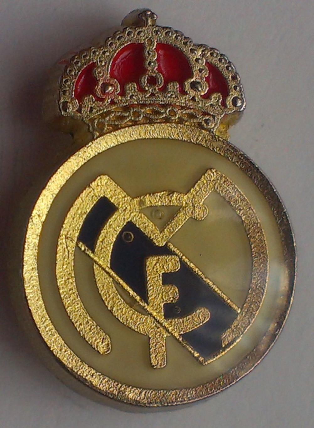 Реал, Мадрид, Испания. Значок.
