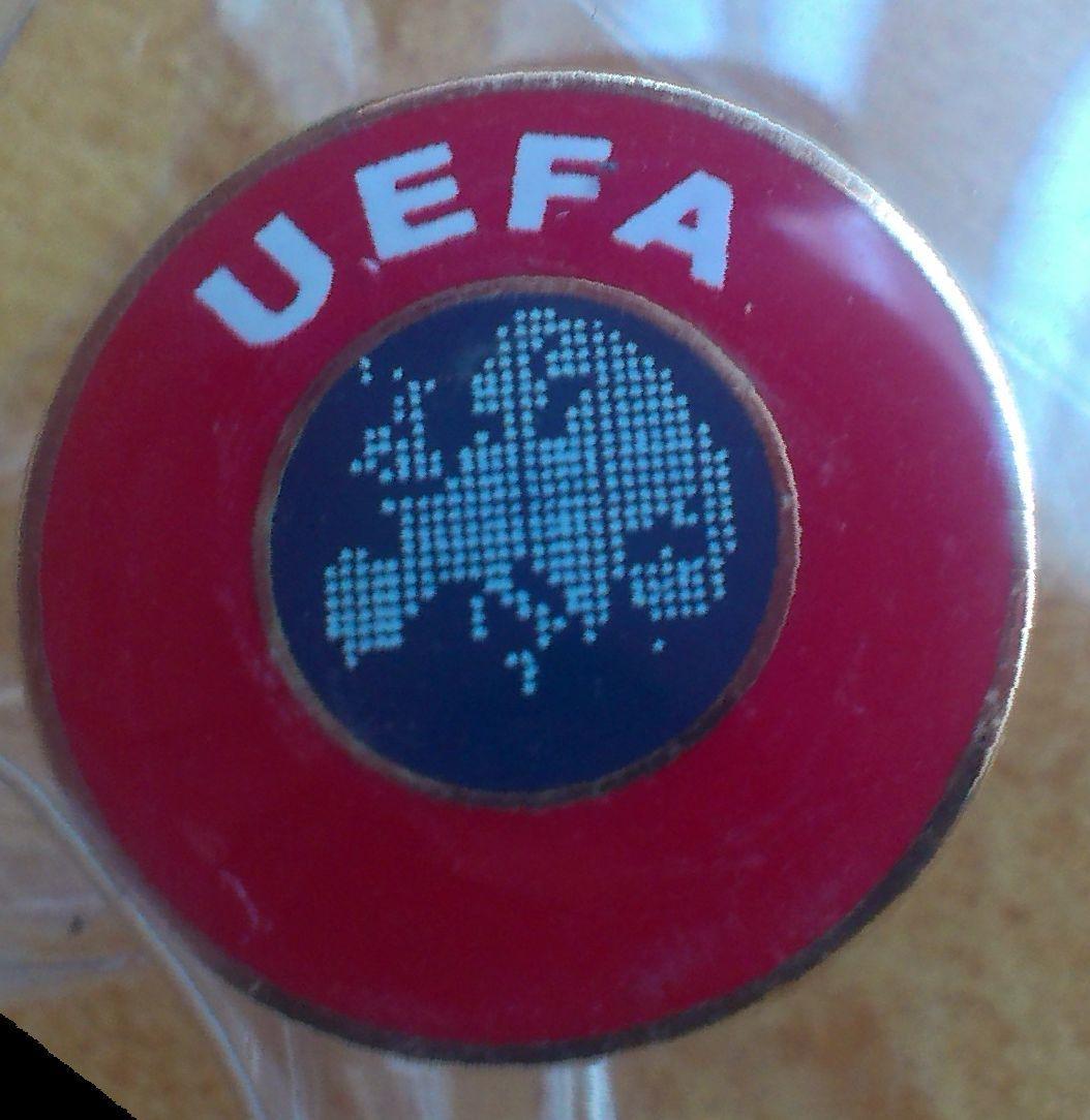 УЕФА UEFA, эмблема. Значок