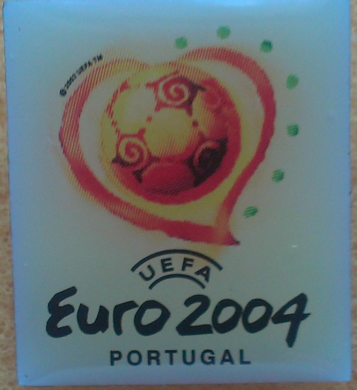 Чемпионат Европы 2004 EURO 2004 Portugal. Значок