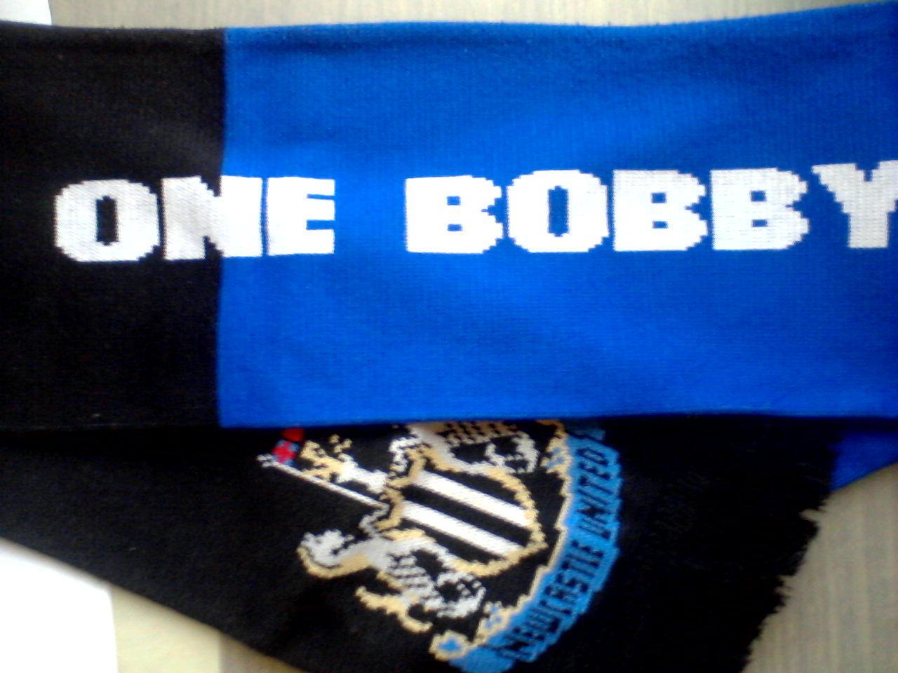 Шарф. 26.09.2009. Ipswich - Newcastle. Bobby Robson. Бобби Робсон 2