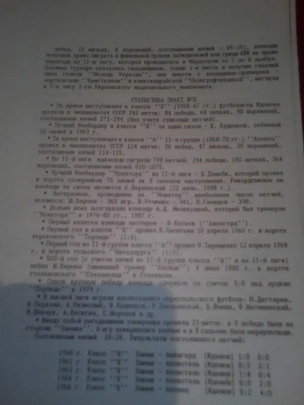 Первая лига: Химик Северодонецк-Азовец Мариуполь 1992 год. 2