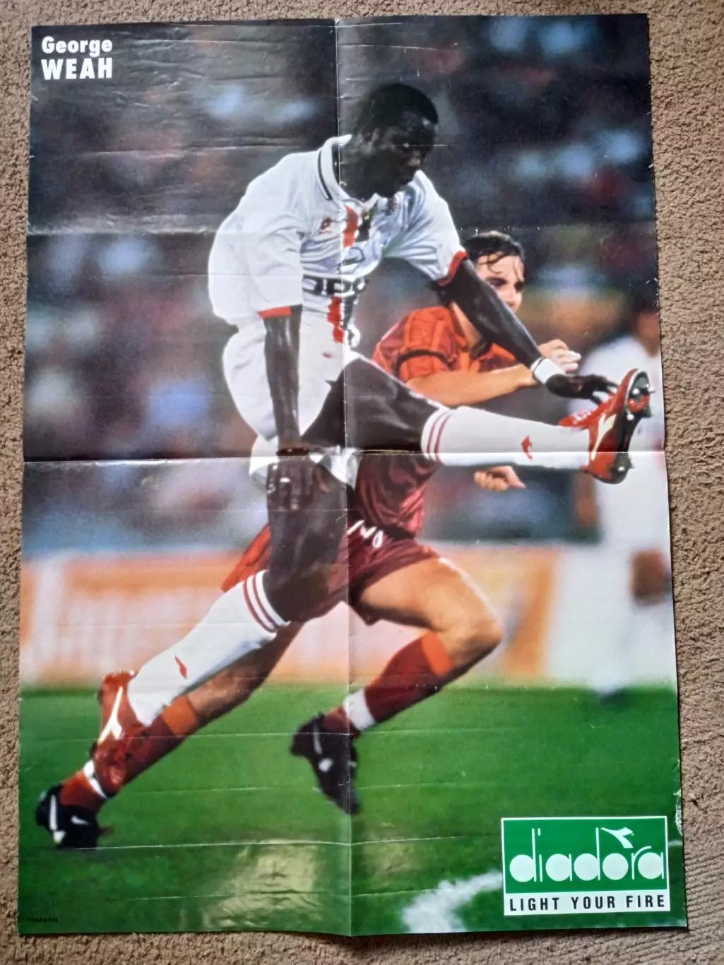 футбол.Джордж Веа(Милан Италия)-2006