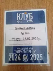 Черноморец-Динамо Киев-18.05.2025..