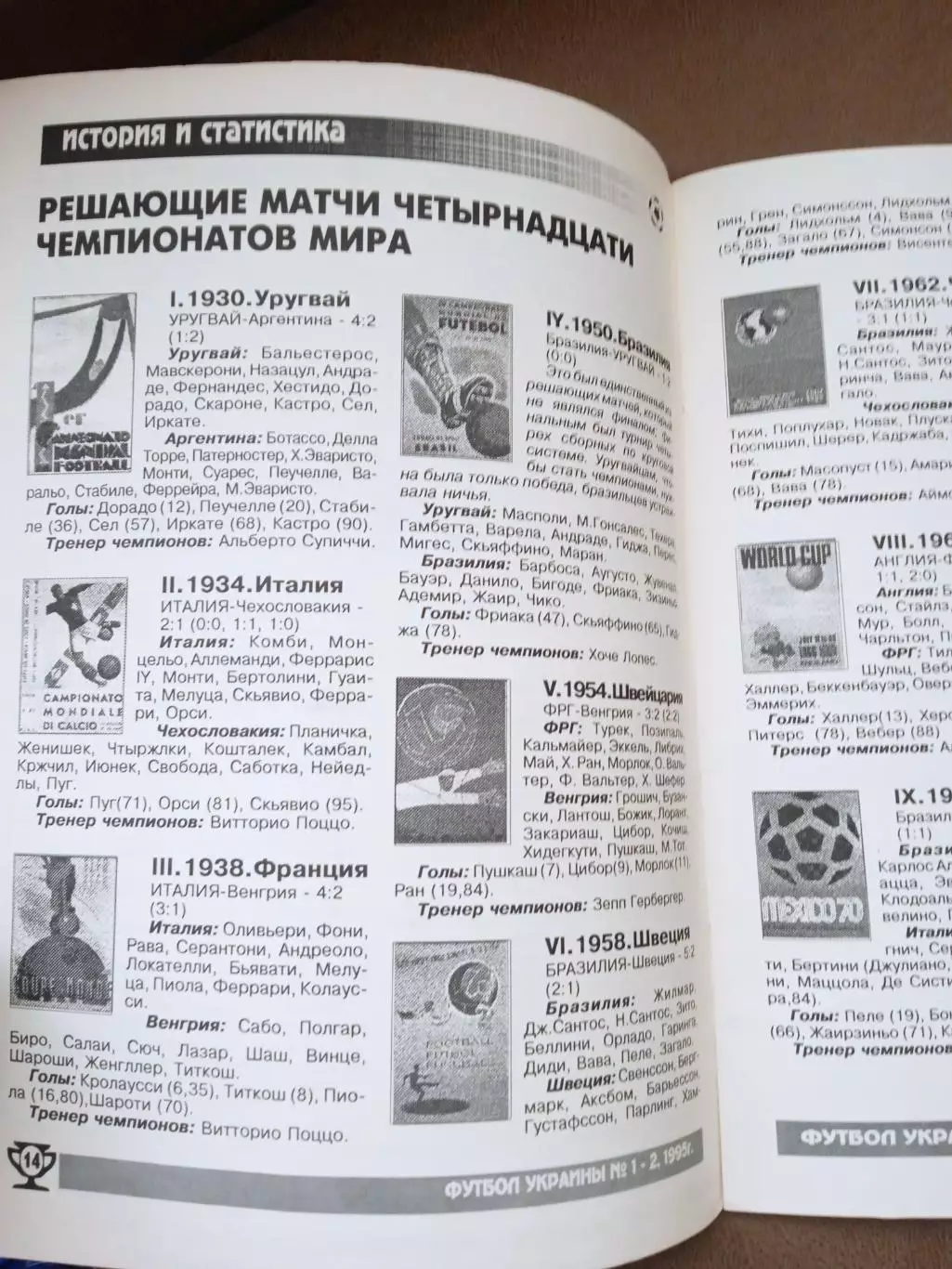 Футбол Украины-1995(N-1-2) 1