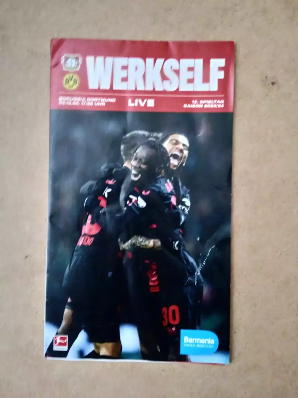 Германия.Байер-Боруссия Д.-3.12.2023(постер)