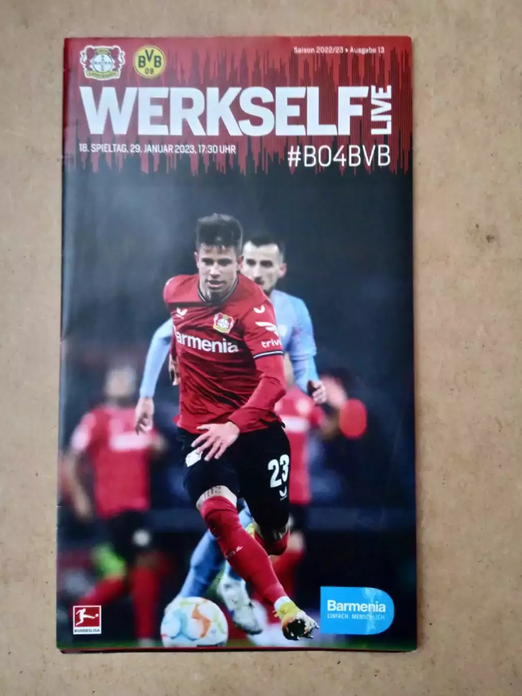 Германия.Байер-Боруссия Д.-29.01.2023(постер)