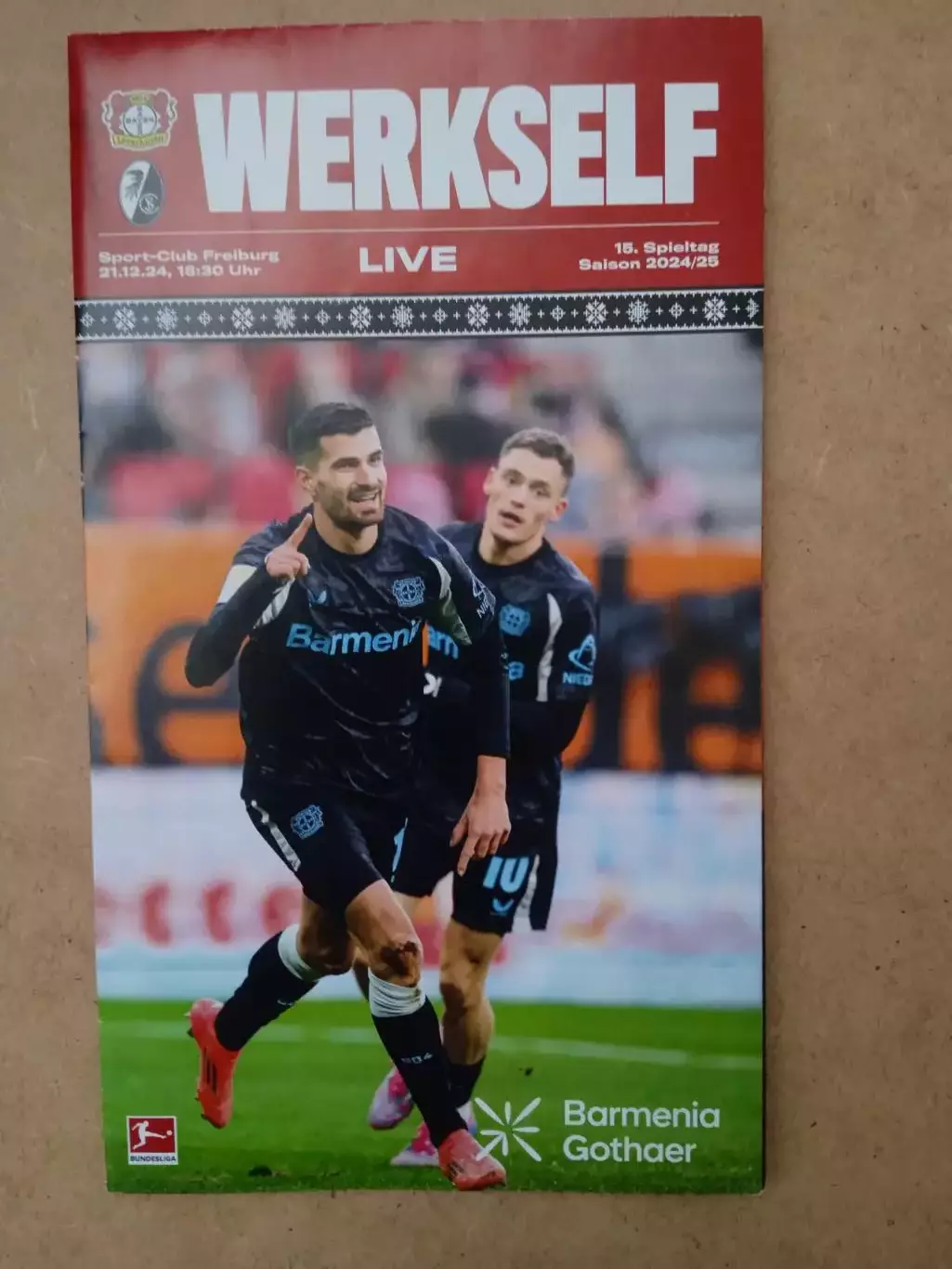 Германия.Байер-Фрайбург-21.12.2024(постер)