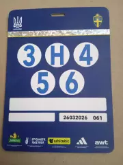 Кубок мира,отбор.Украина-Швеция-26.03.2026..