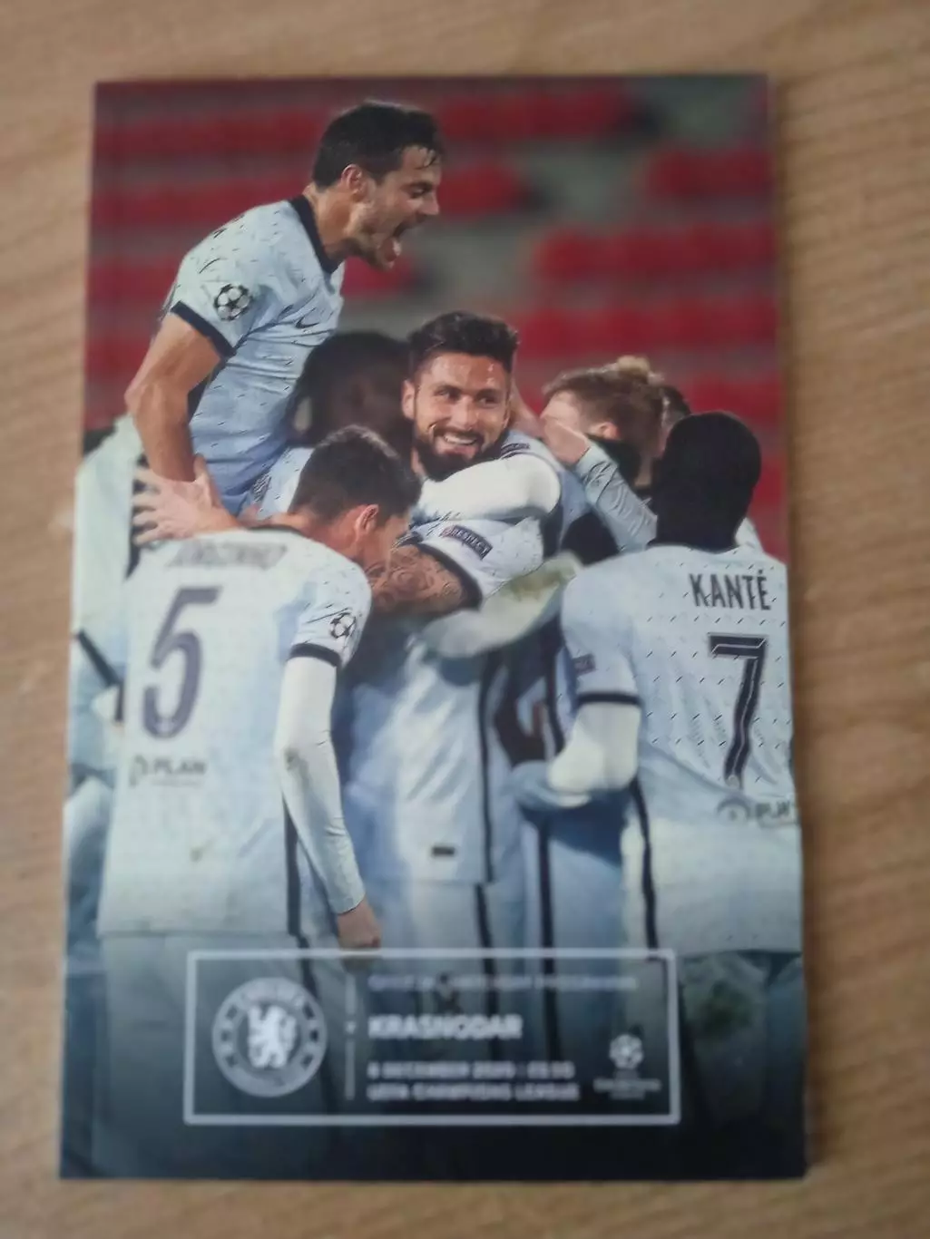 Челси Англия-Краснодар Россия-8.12.2020.