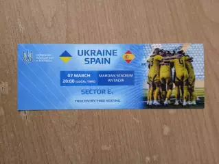 Женщины.Украина-Испания-5.03.2026