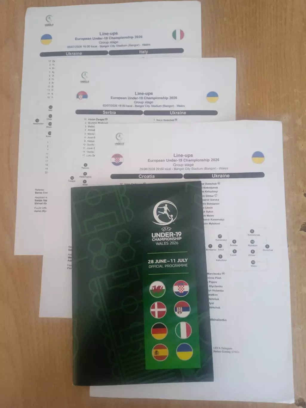 U-19.ЕВРО-2026.Украина/Испания/Италия/Уэльс/Англия/Сербия/Хорватия/Германия/Дани