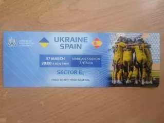 Женщины.Украина-Испания-7.03.2026