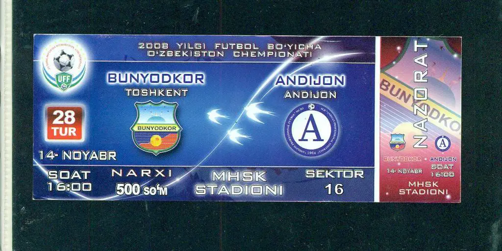 Узбекистан.Бунедкор Ташкент-Андижан-14.11.2008