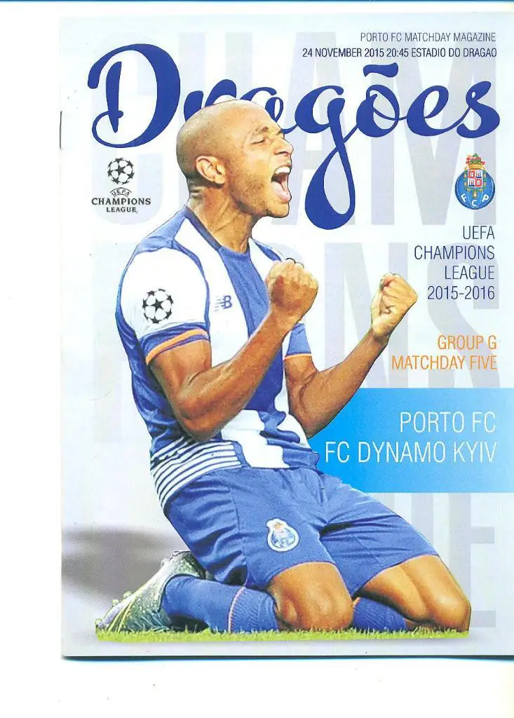 Порто Португалия-Динамо Киев-24.11.2015