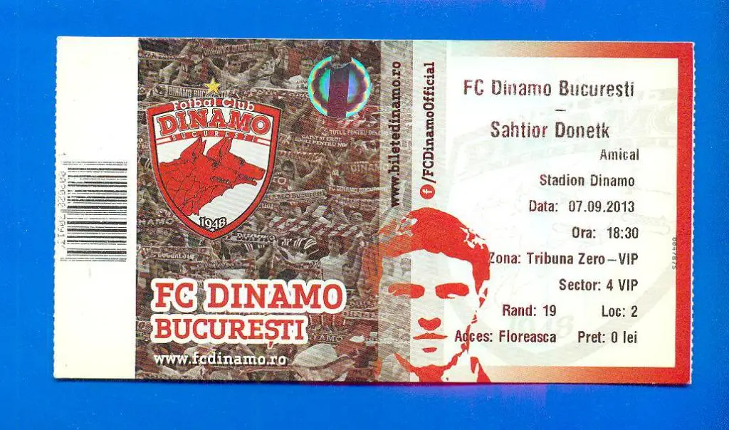 Динамо Бухарест-Шахтер Донецк-7.09.2013