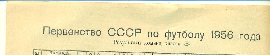 СССР-1956.Крылья Советов Куйбышев(Самара) 1