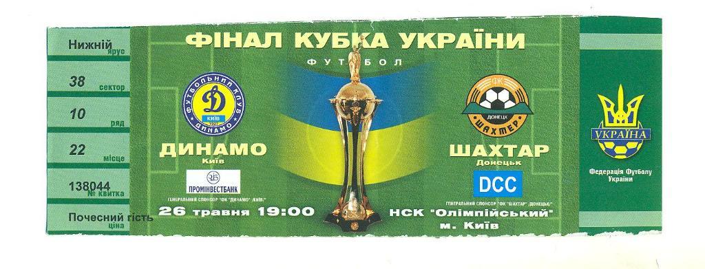 Украина,финал,кубок,Динамо Киев-Шахтер Донецк-2002