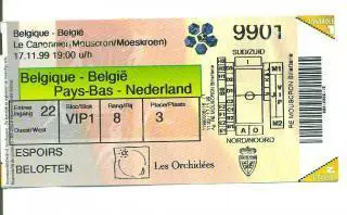 Бельгия-Нидерланды 1999