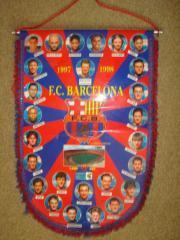 Футбол.Вымпел.Барселона Испания-1997/1998