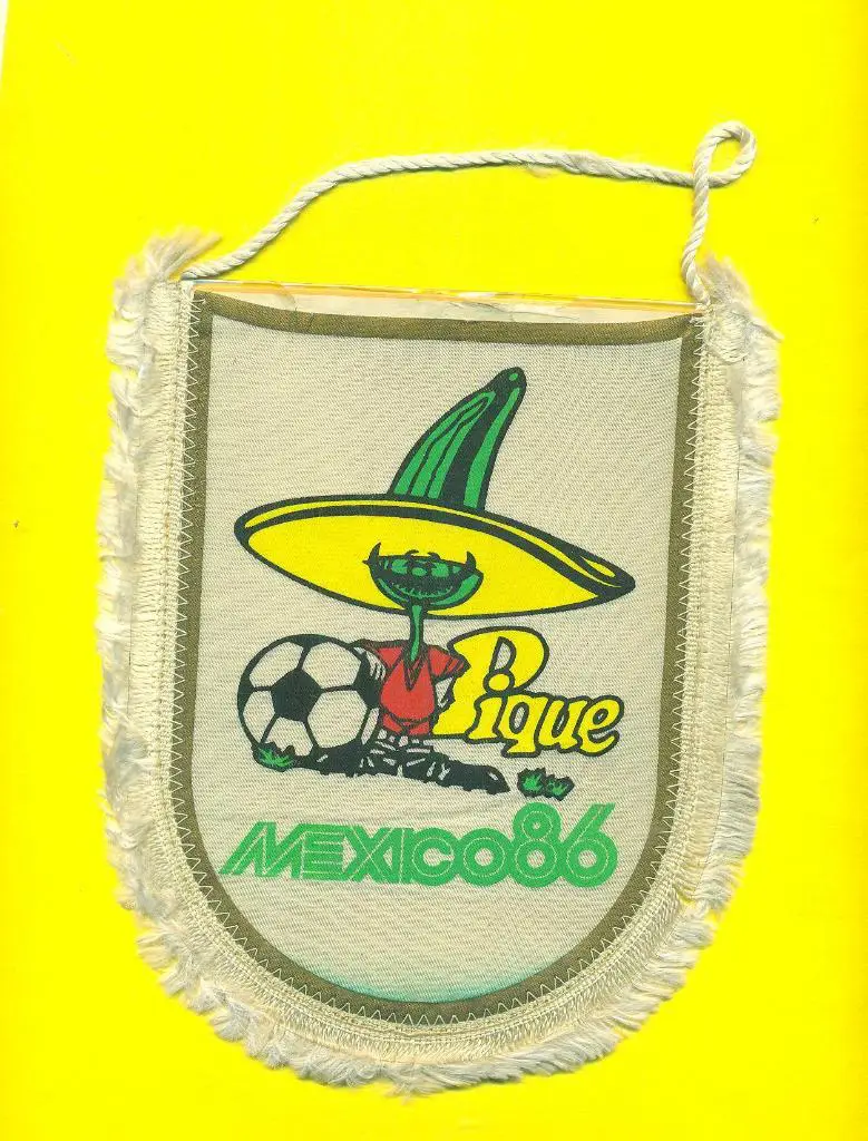 Футбол.Вымпел.Мехико 1986