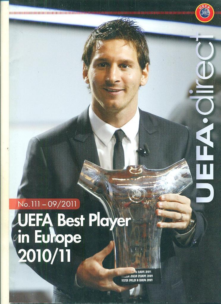 УЕФА.(UEFA.direct,2011,N-111 ,сентябрь)