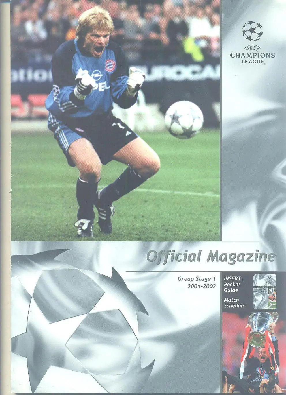 Лига чемпионов-2001/2002(1)Барселона,Реал,Рома,Бавария, Арсенал, Ювентус