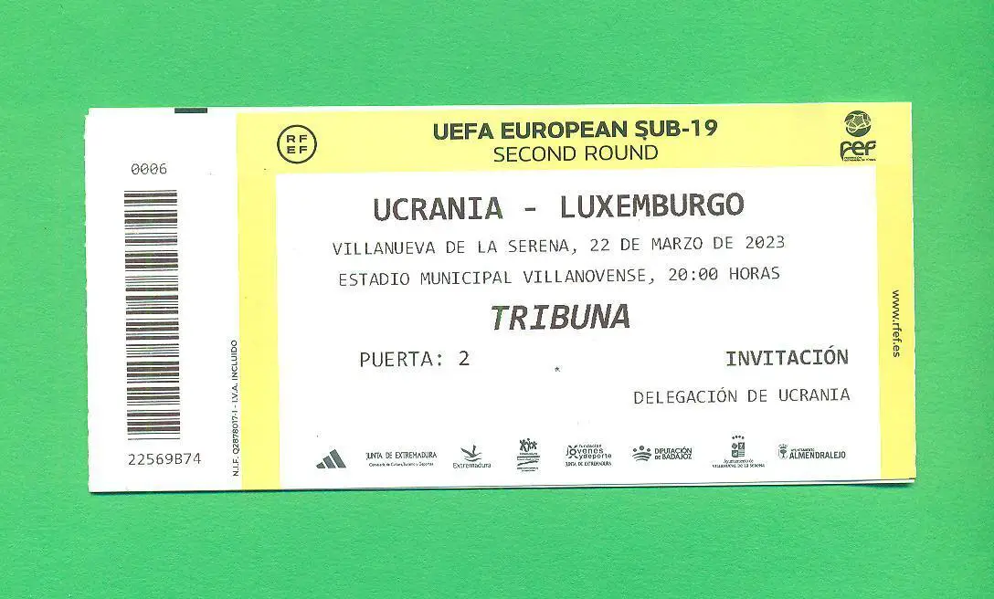 U-19.Украина-Люксембург-22.03.2023
