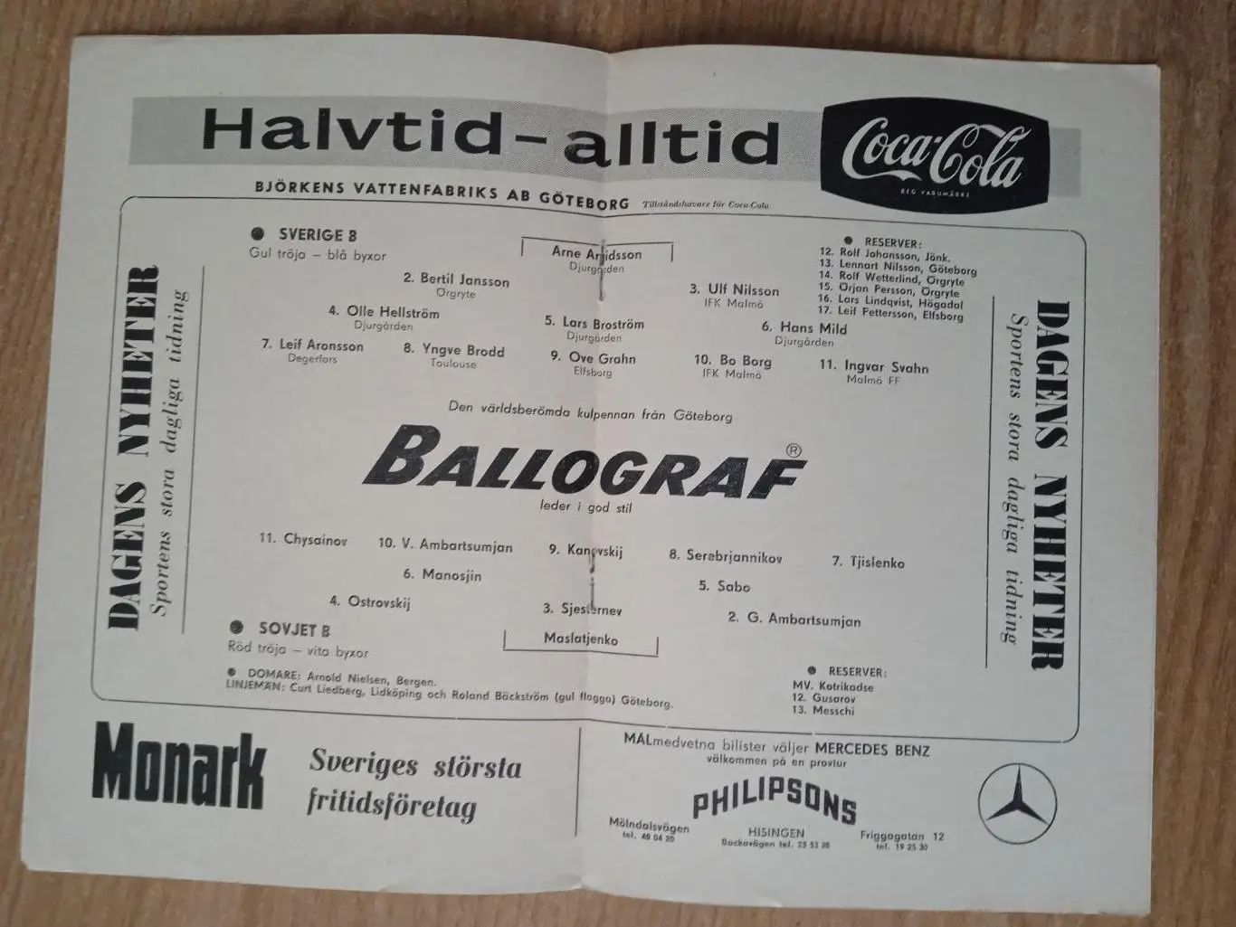 Швеция-СССР-(17.04.1962) 1