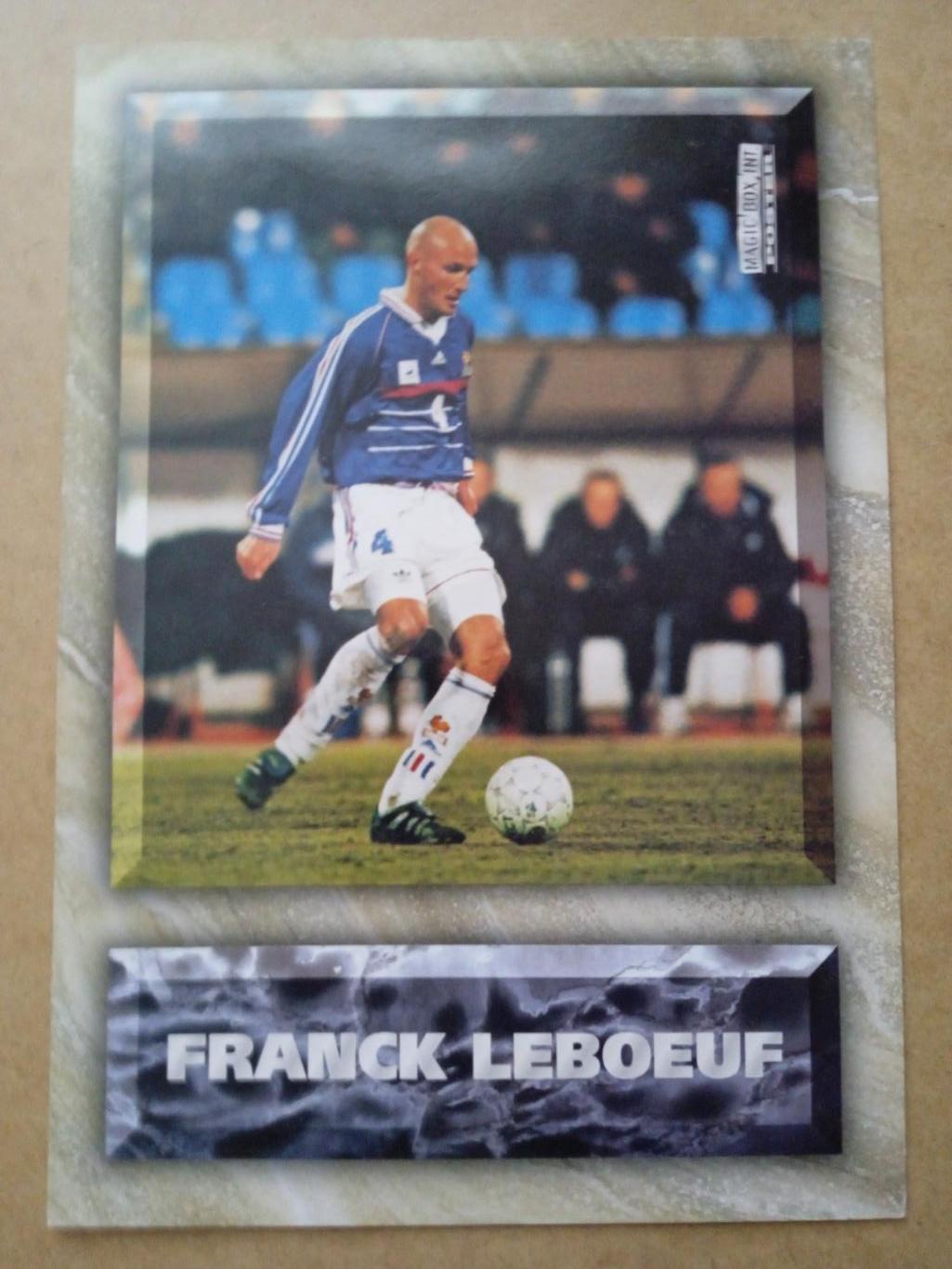 футбол.Франция-1998,Франк Лебеф-чемпион мира.