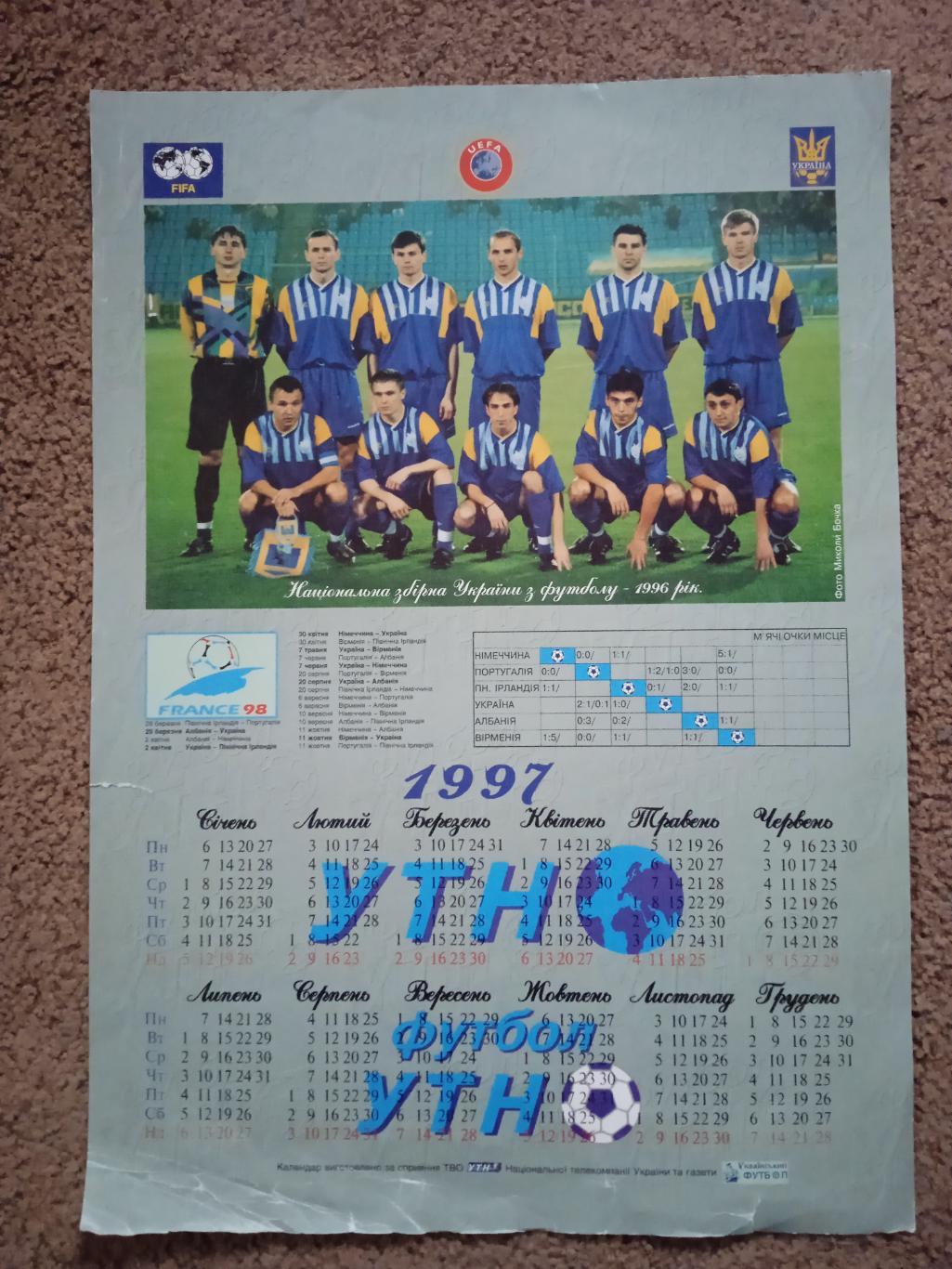 футбол.Украина--1996