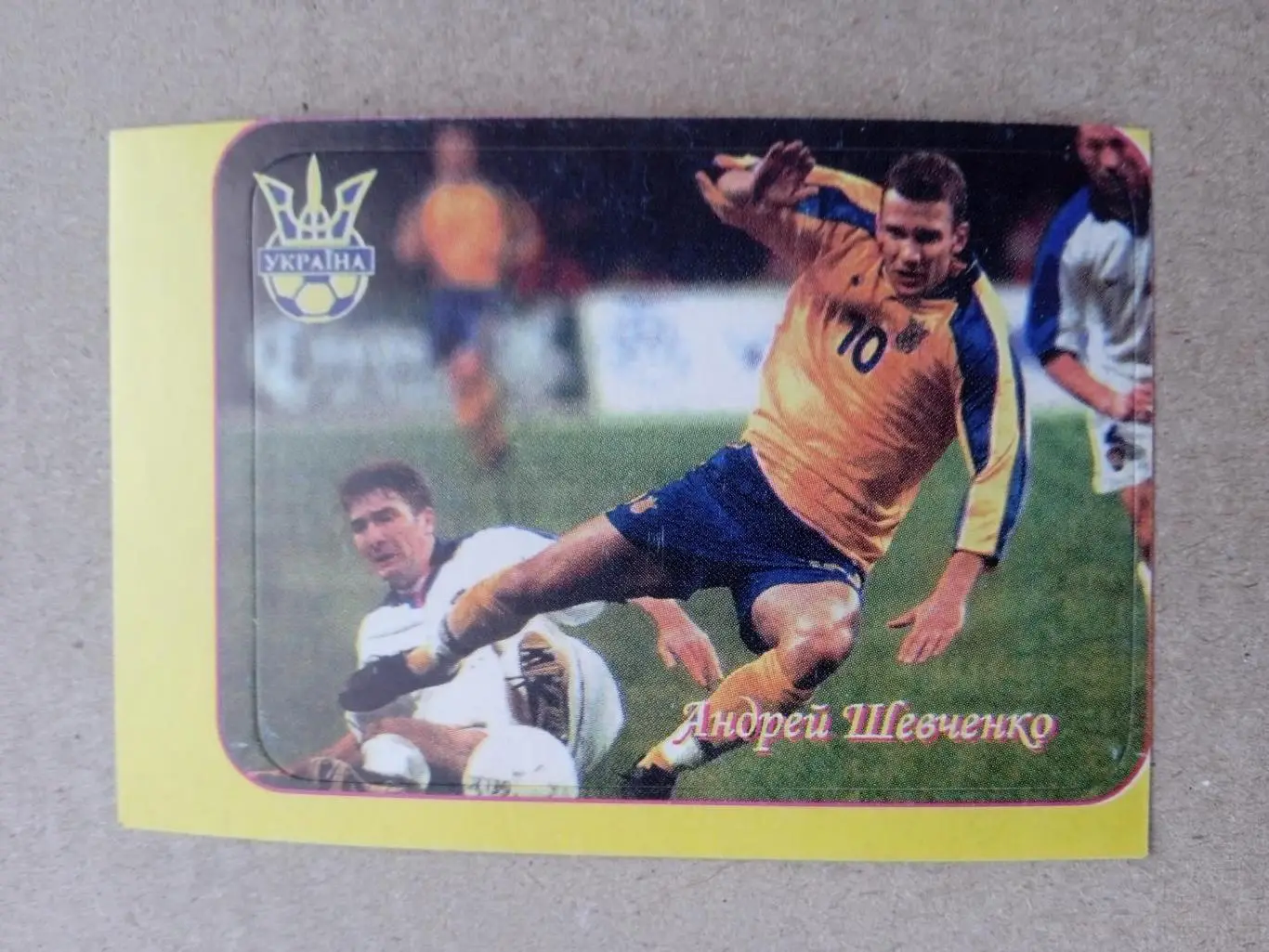 футбол. Украина/Динамо Киев.А.Шевченко-1998