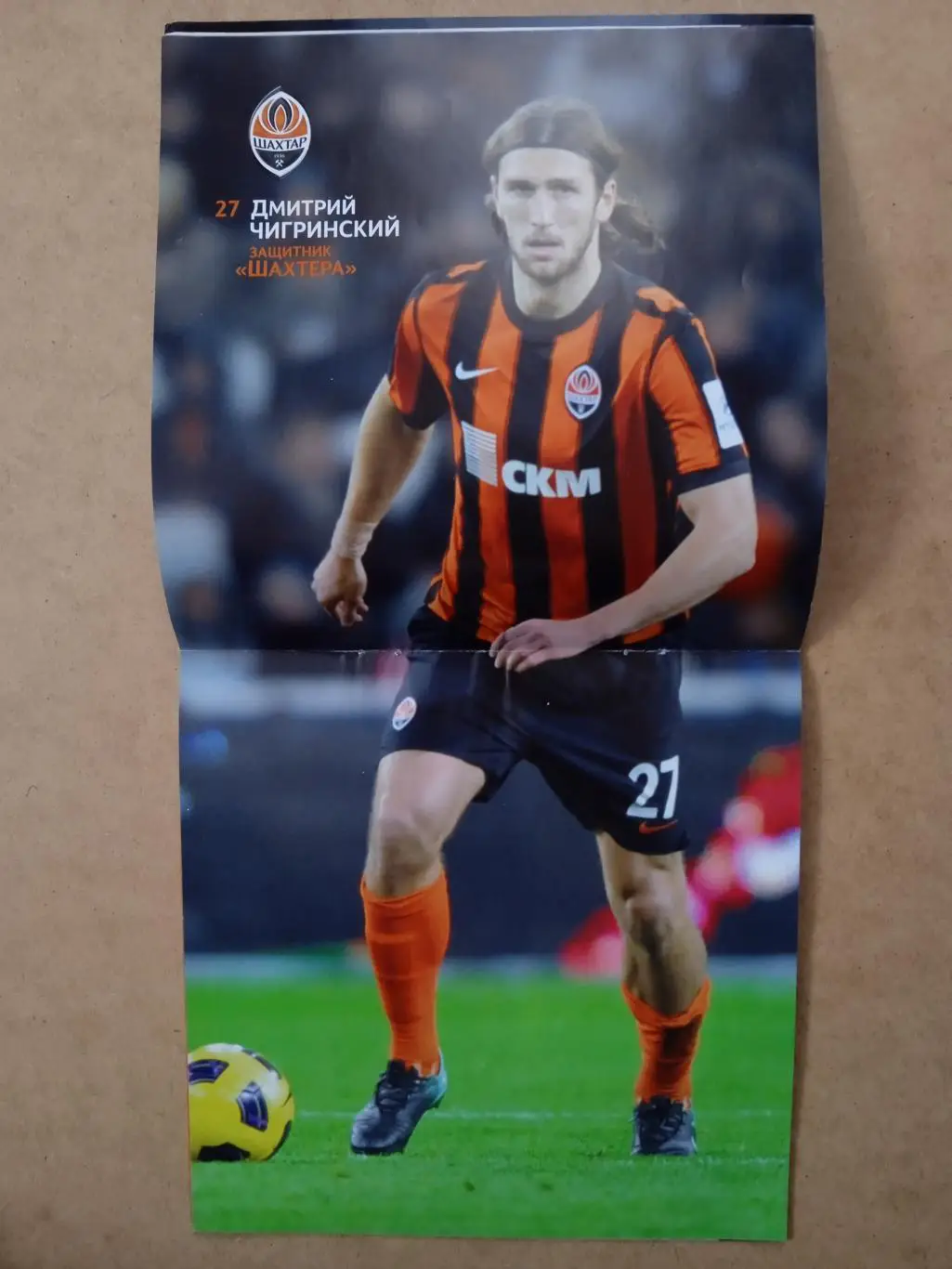 футбол.Шахтер Донецк-2010(Д.Чигринский)