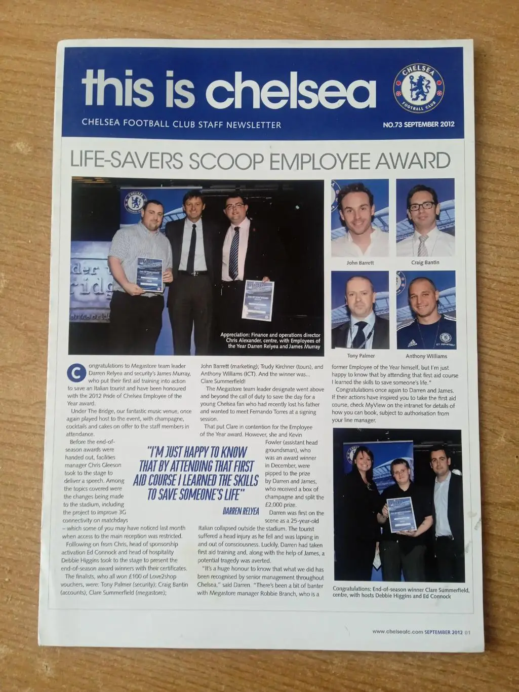 Англия,Челси-2012(N-73)