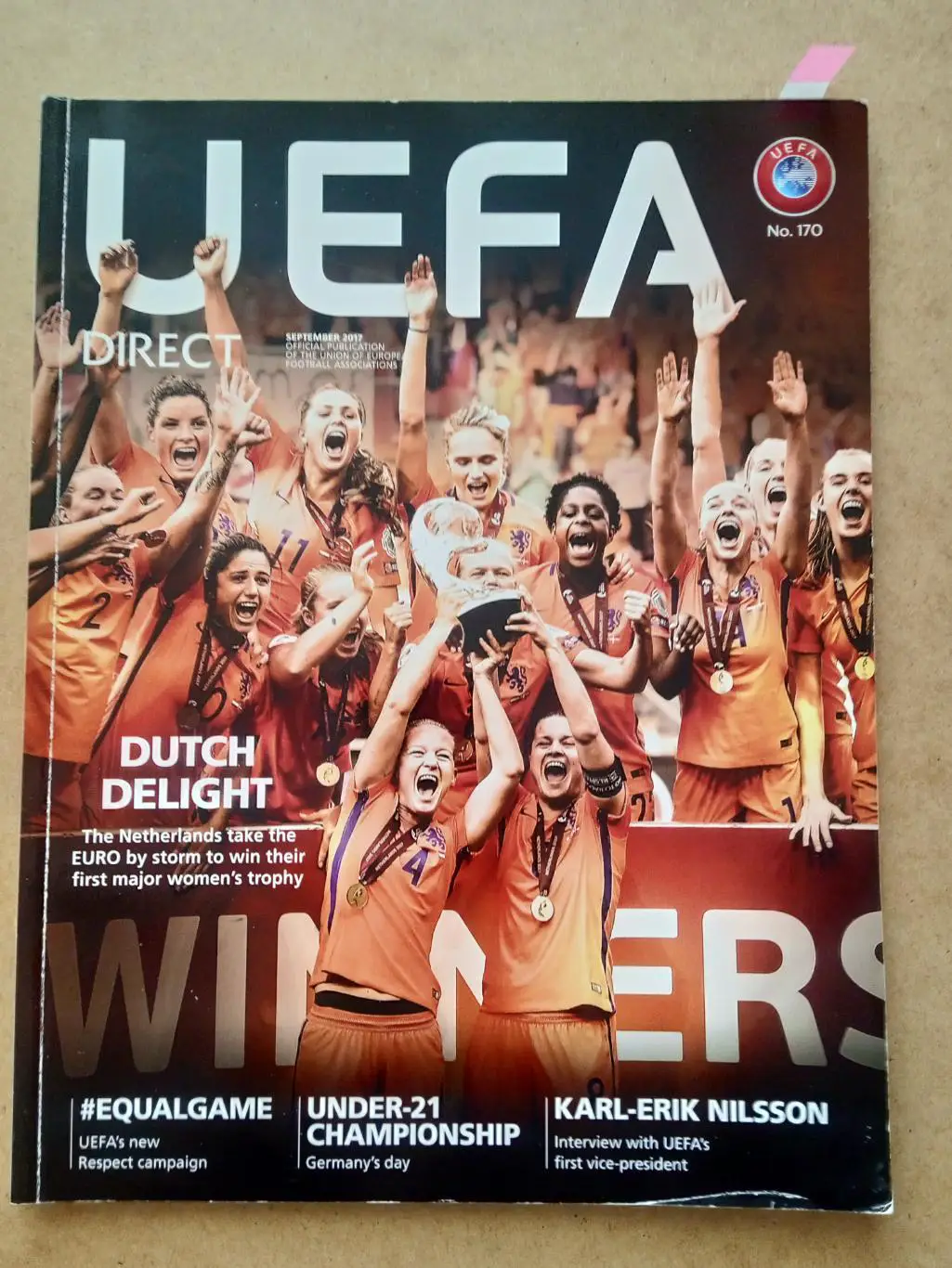 УЕФА.(UEFA.direct,2017,сентябрь,N-170)