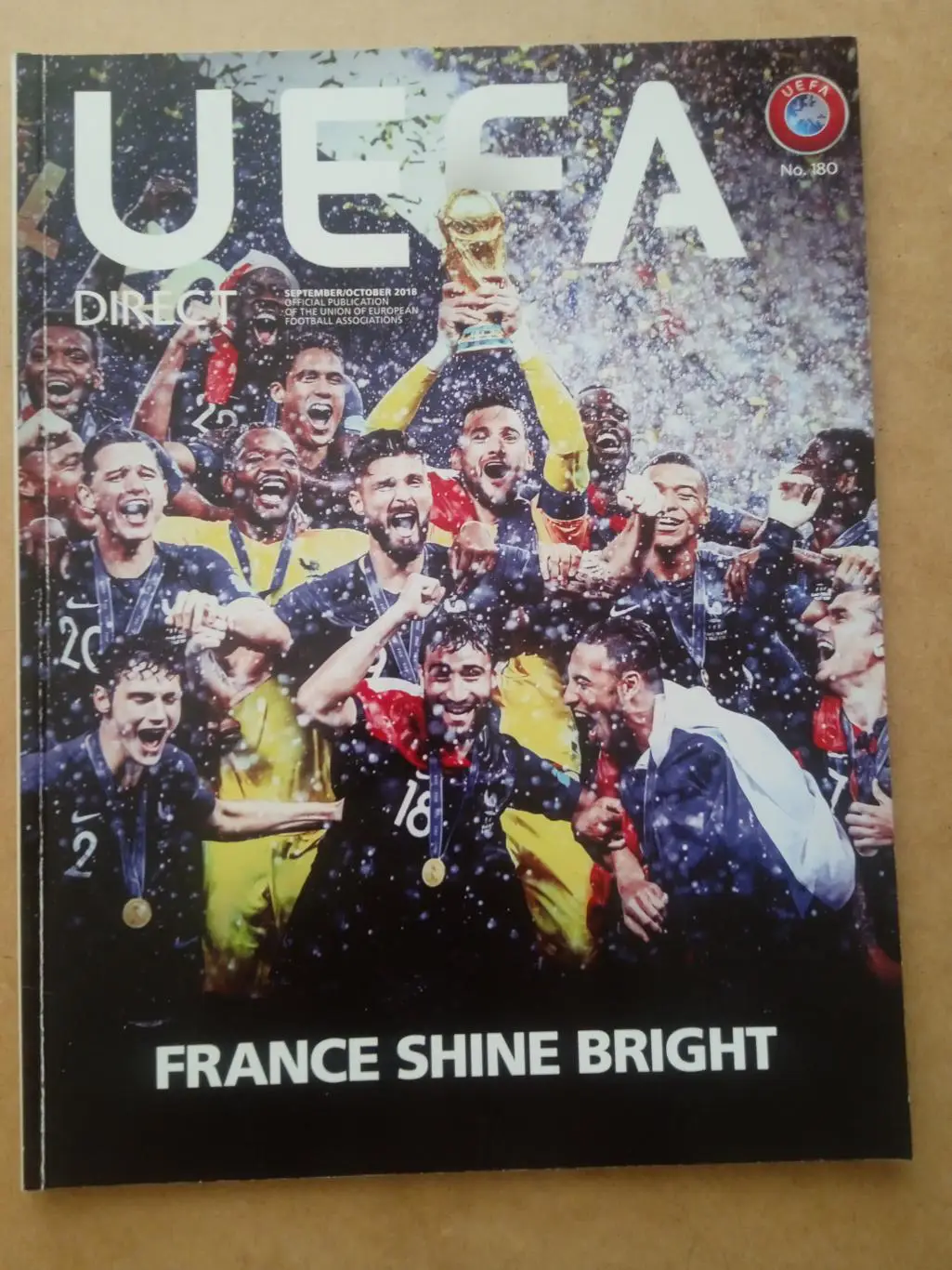 УЕФА.(UEFA.direct,2018,сентябрь-октябрь,N-180)