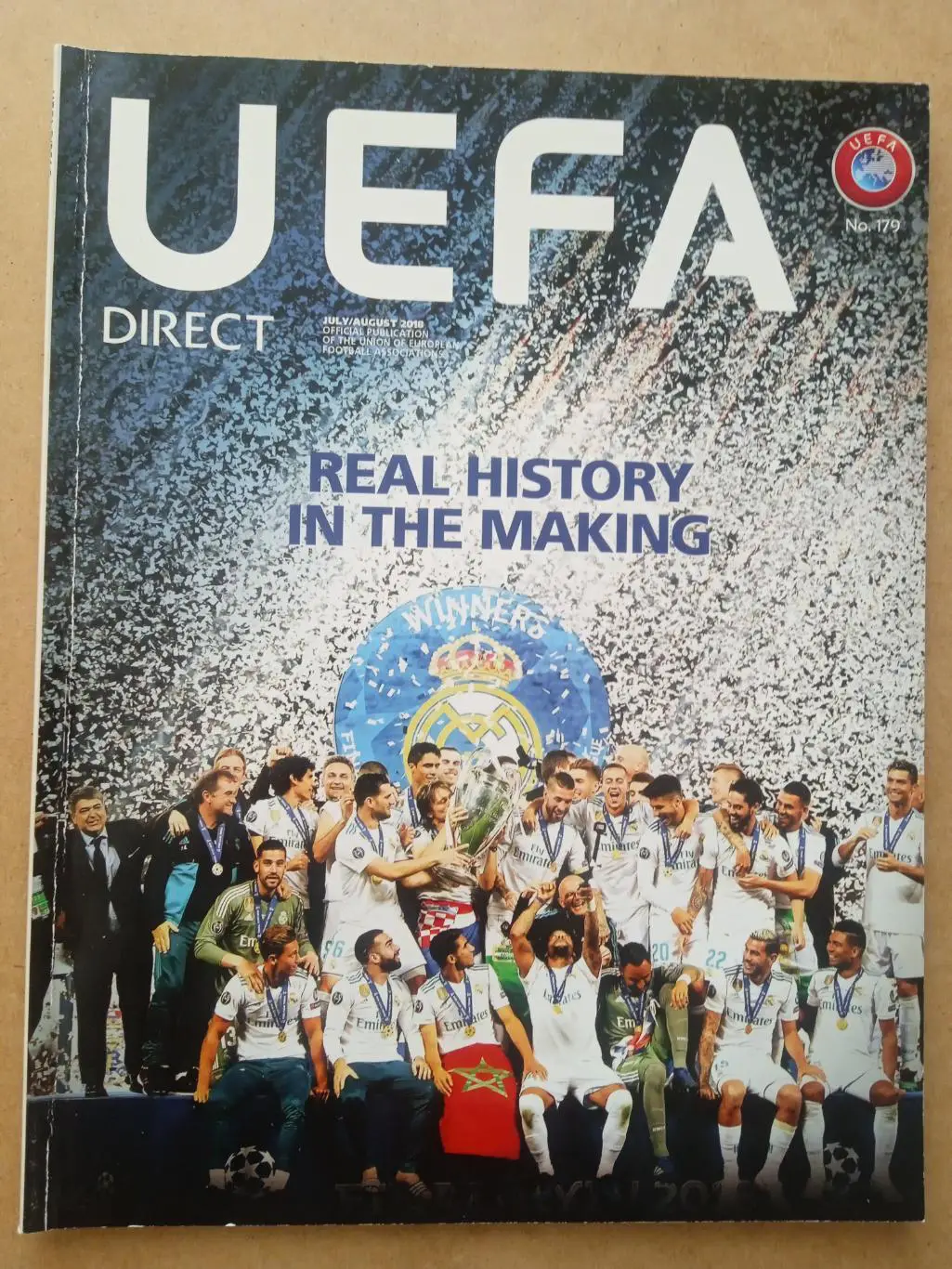 УЕФА.(UEFA.direct,2018,июль/август,N-179))