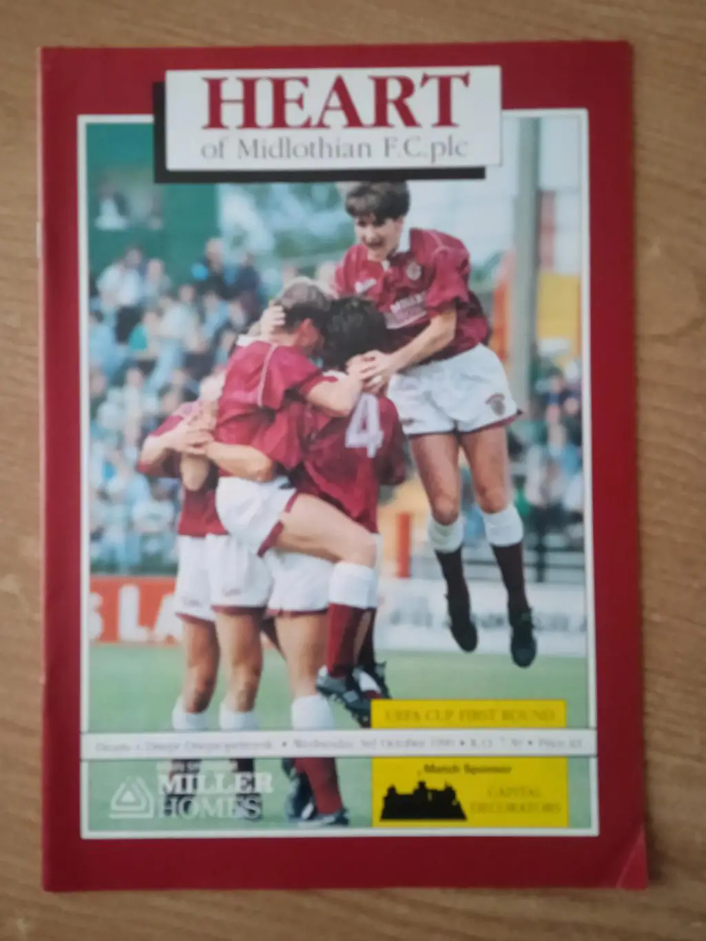 Хартс Шотландия -Днепр Украина-3.10 .1990.