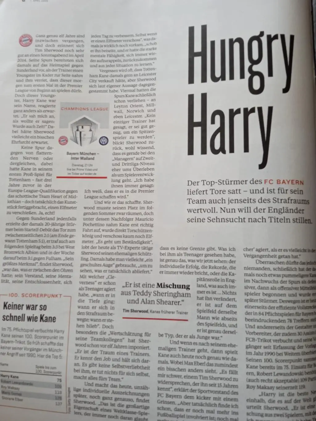 Kicker-7.04.2025.Бавария-Интер/Барселона-Боруссия 3