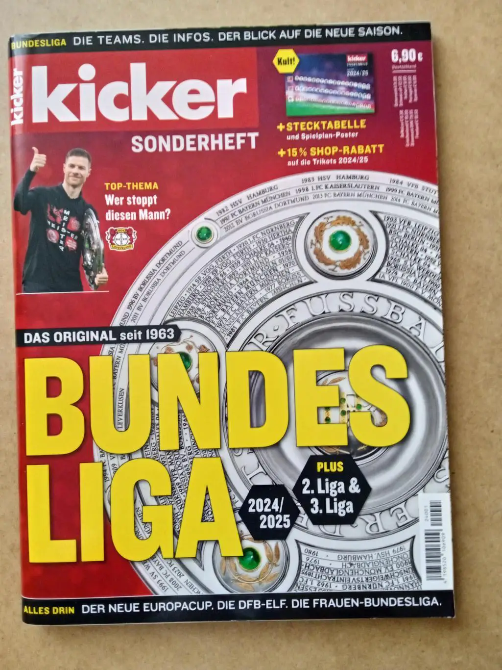 Kicker, Германия,Бундеслига,сезон 2024-2025.