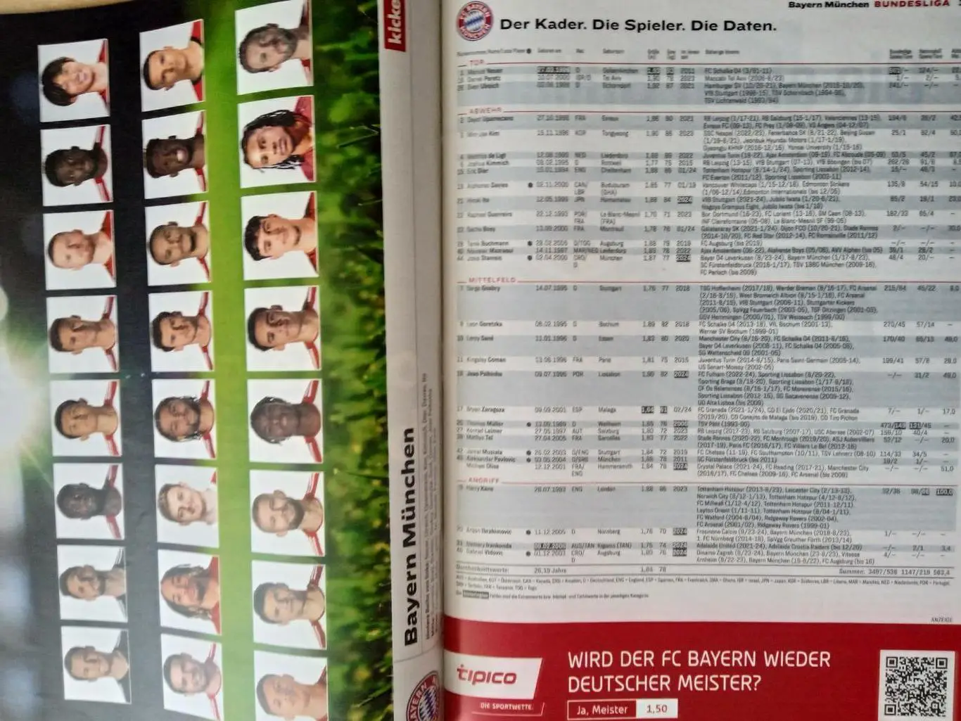 Kicker, Германия,Бундеслига,сезон 2024-2025. 2