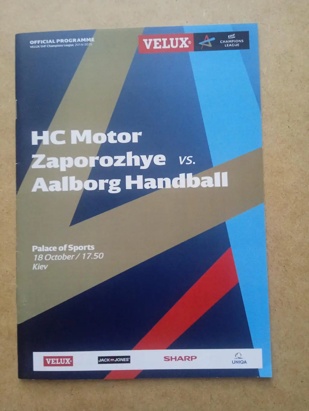 Мотор Запорожье-Ольборг Дания-18.10.2014