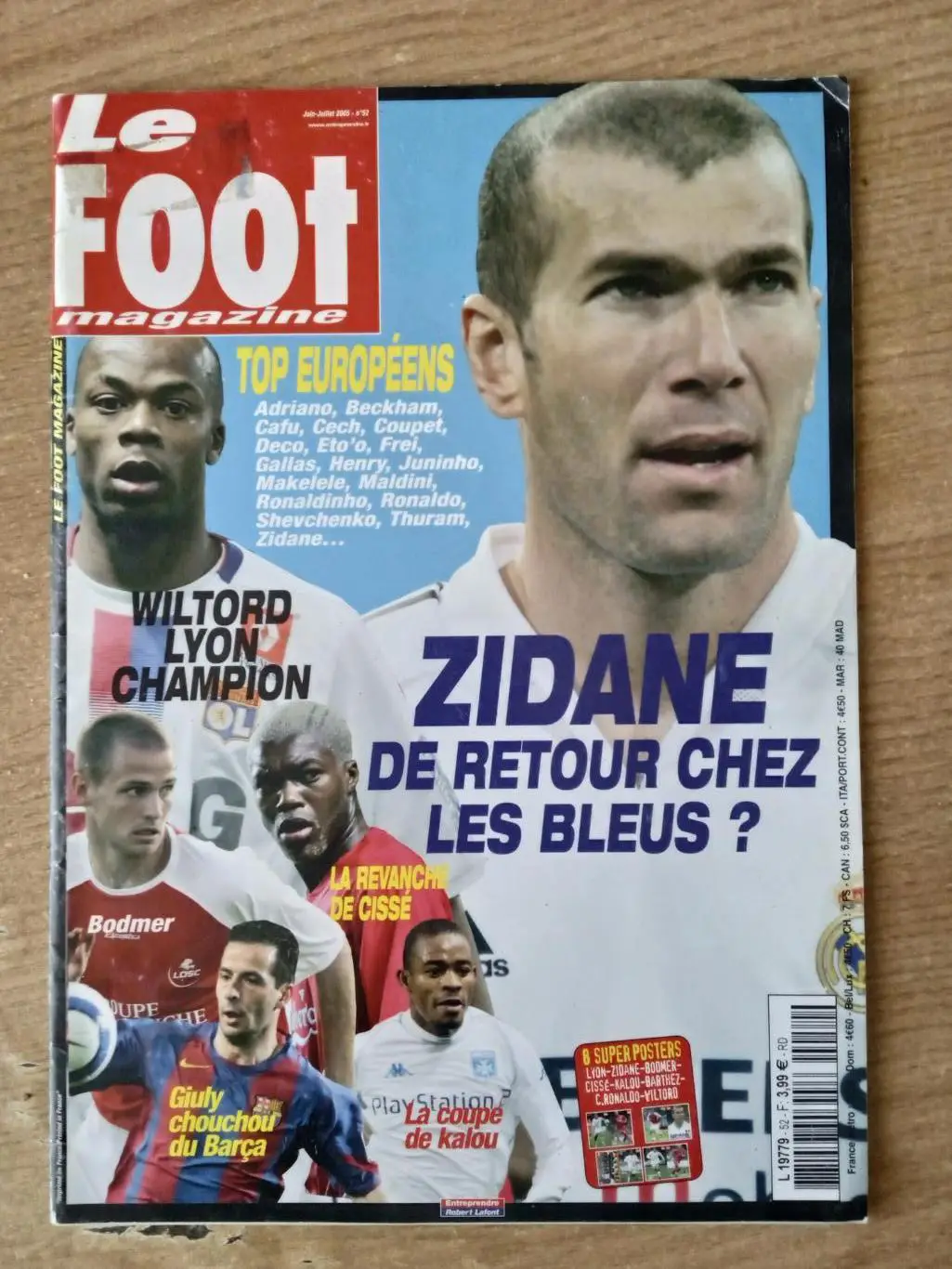 Футбол,Европа-2005.50 лучших игроков