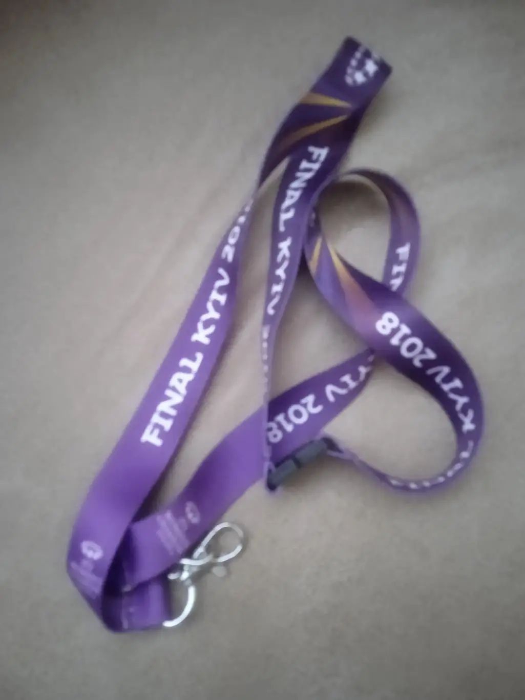 Футбол.Лента для аккред.пропусков-Лига чемпионов, Киев-2018..