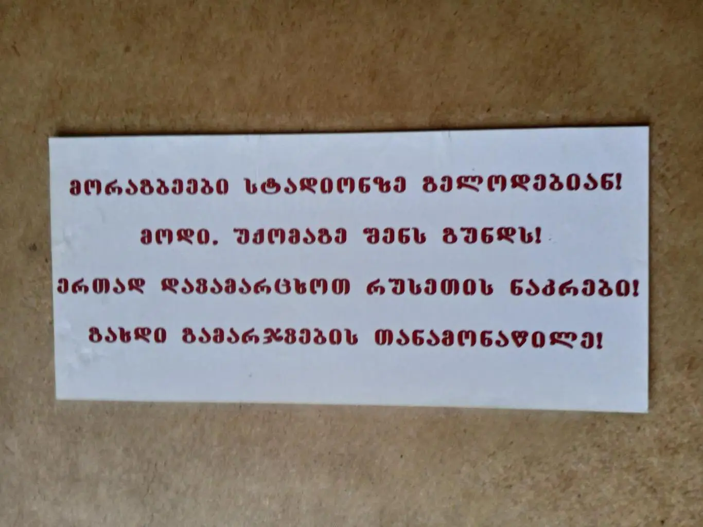 Регби, Грузия-2007. 1