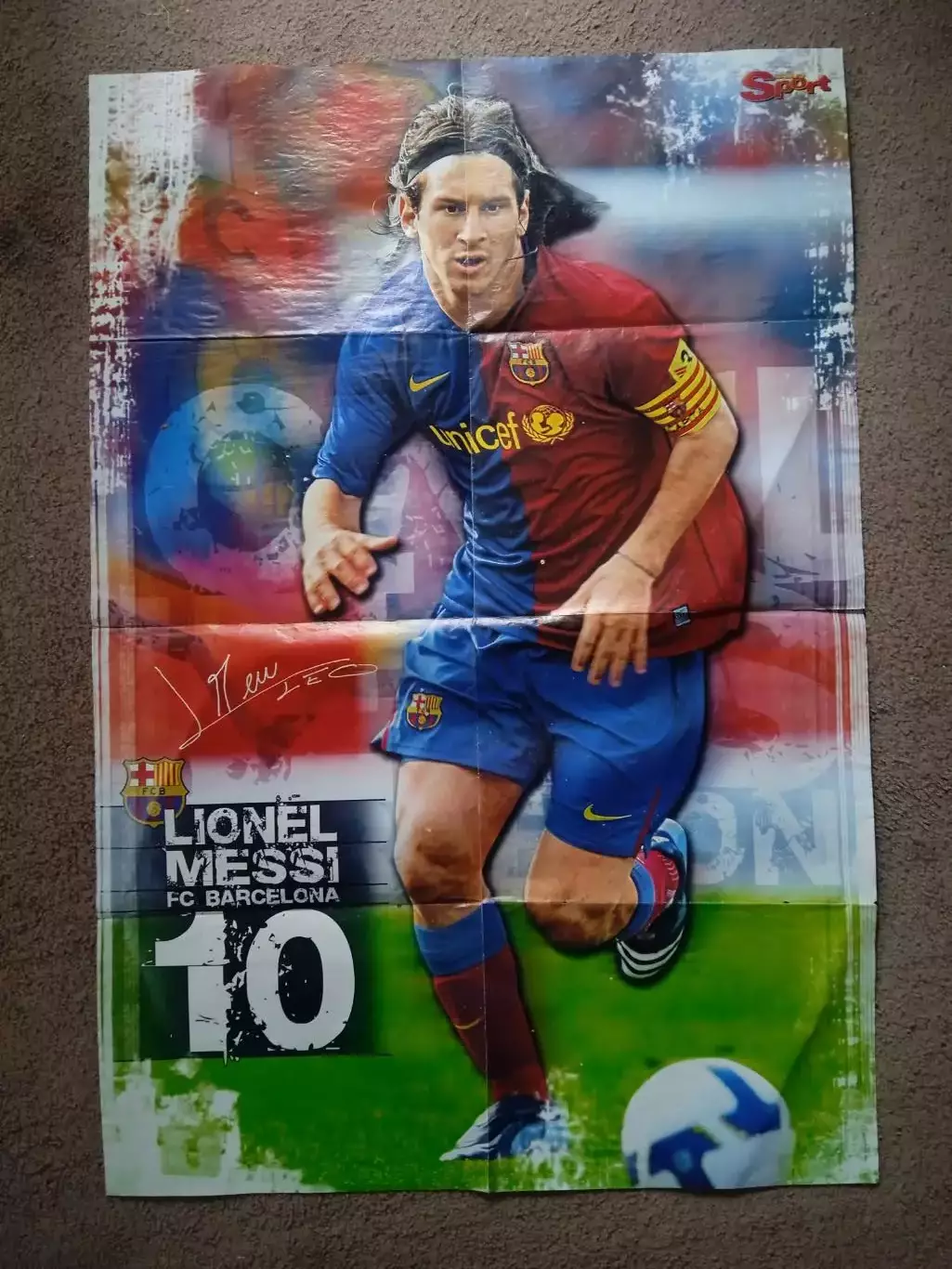Чемпионы./Л.Месси,Барселона Испания- 1