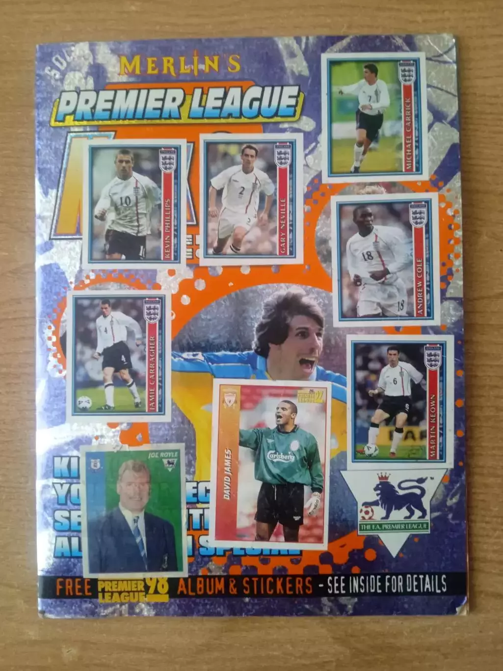 Панини.Премьер-лига(Англия)-1998