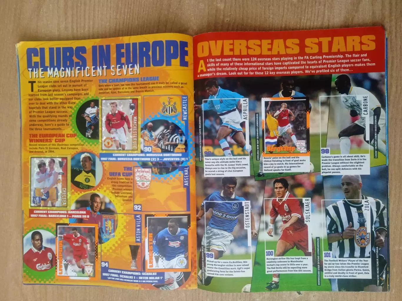 Панини.Премьер-лига(Англия)-1998 1