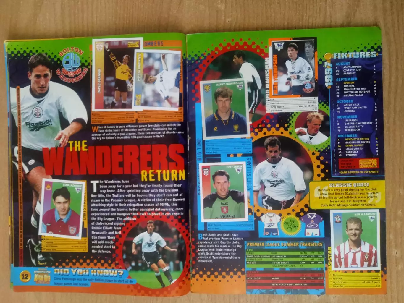 Панини.Премьер-лига(Англия)-1998 2