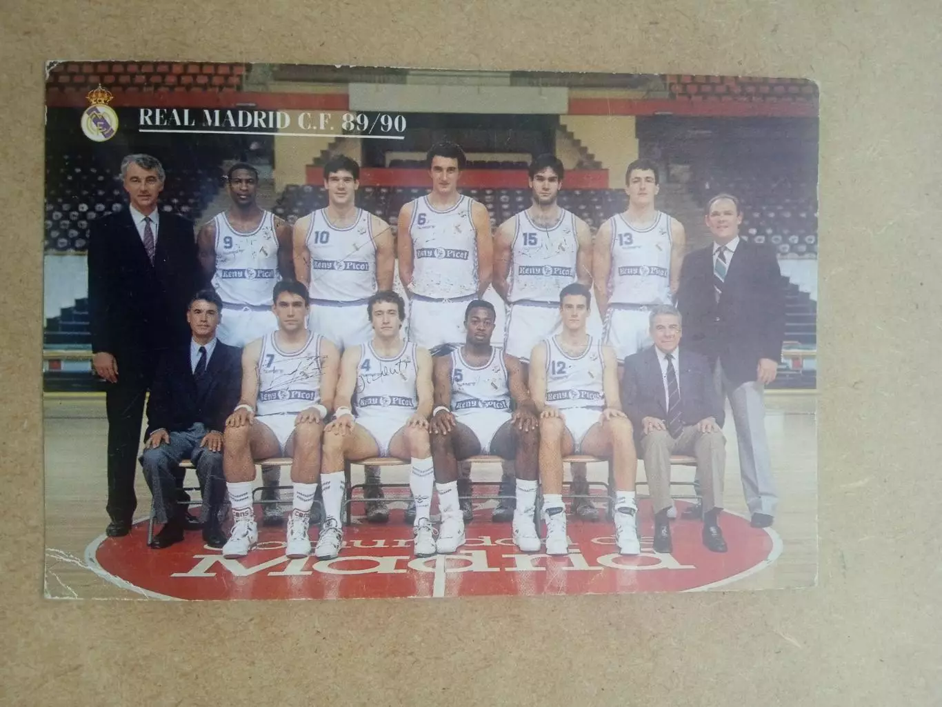 Баскетбол.Реал Мадрид-1989-1990