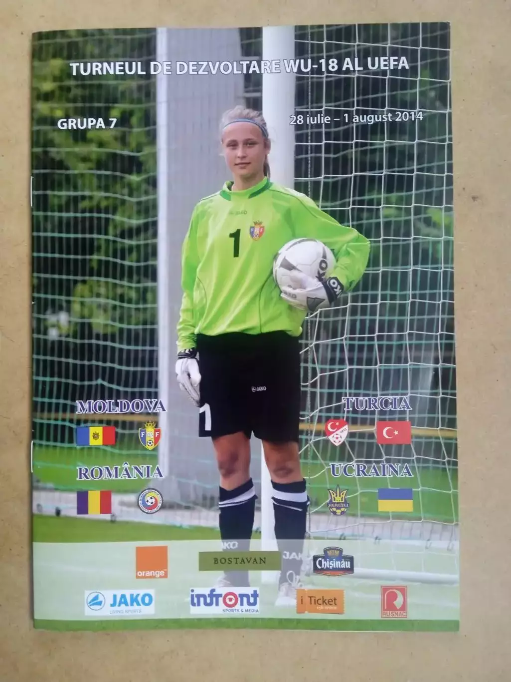 Молдова/Румыния/Турция/Украина/-2014.U-18.Женщины.